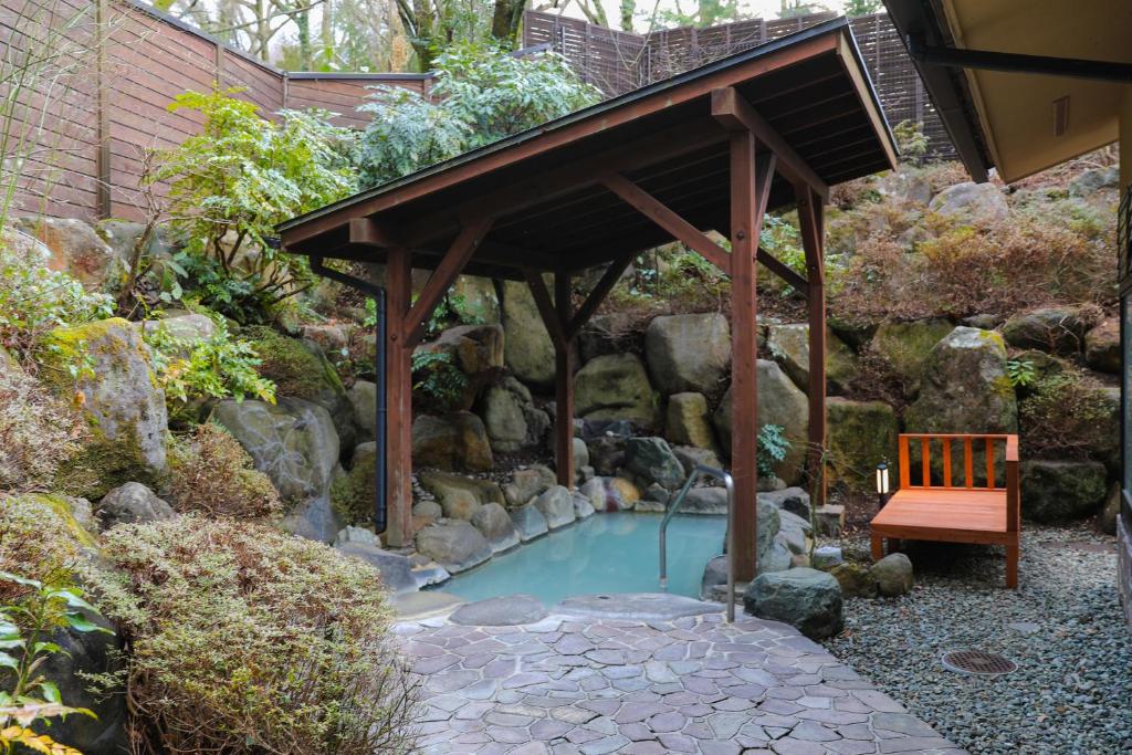 Ajisai Onsen Ryokan Award Winning Private Open Air Onsen ryokan Kanagawa Hakone 3