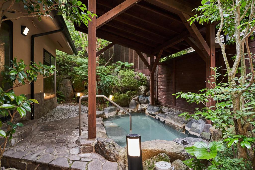 Ajisai Onsen Ryokan Award Winning Private Open Air Onsen ryokan Kanagawa Hakone