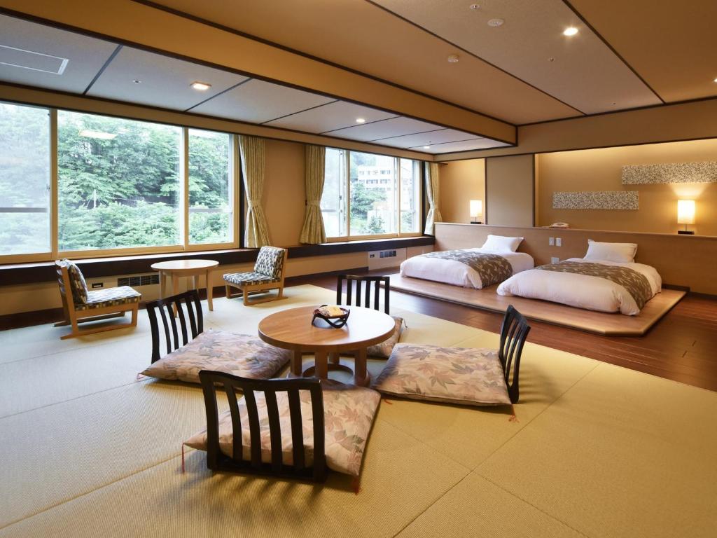 Hotel Shikanoyu ryokan Hokkaido Jozankei 1