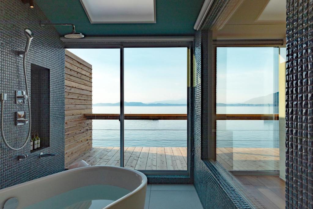 Iseya Seaview Private Oceanside Bath ryokan Nagasaki Unzen 2