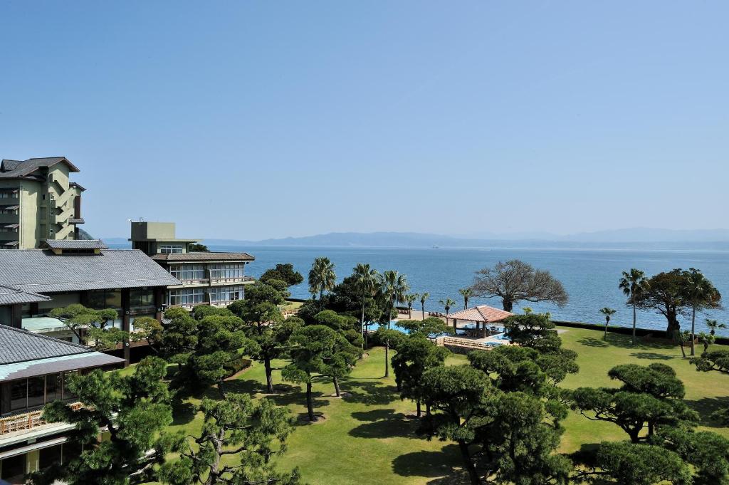 Kagoshima Sunamushionsen Ibusuki Hakusuikan ryokan Kagoshima Ibusuki