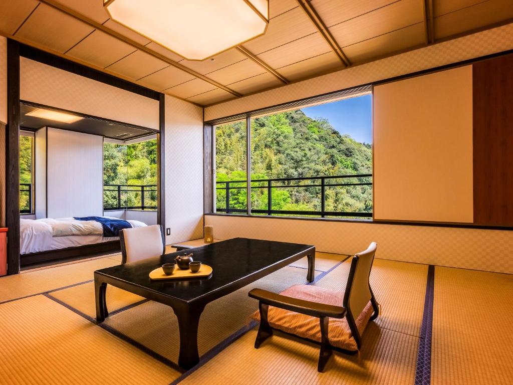 Ooedo Onsen Monogatari Premium Saiki Bekkan ryokan Tottori Misasa 4