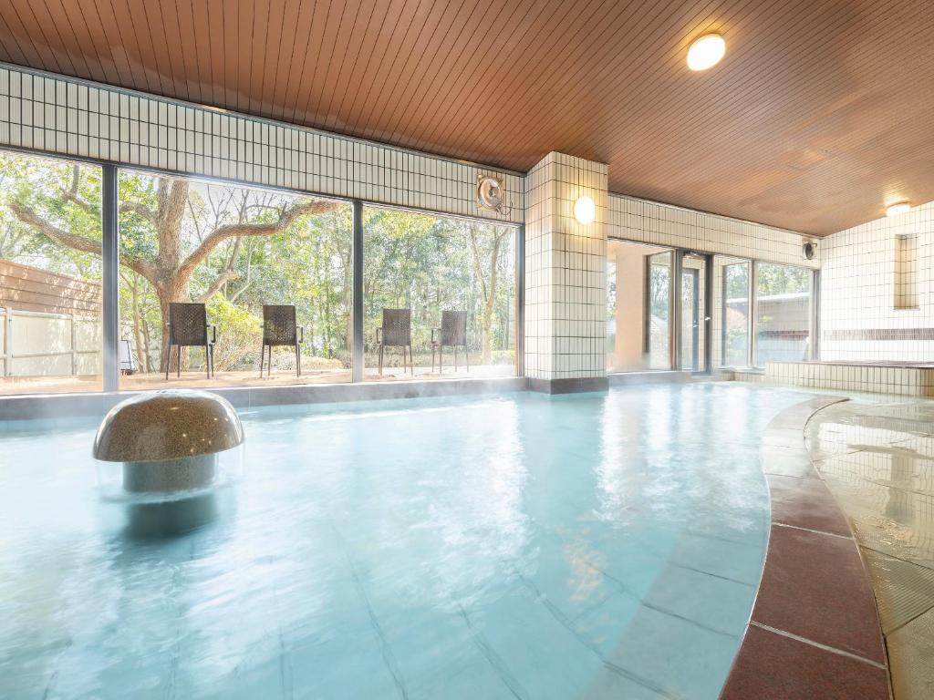 Ooedo Onsen Monogatari Premium Seiunkaku ryokan Fukui Awara 2