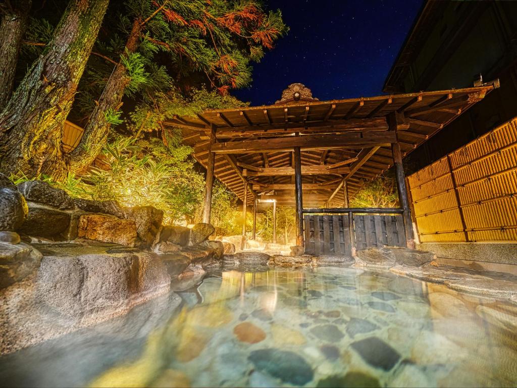 Ooedo Onsen Monogatari Terunoyu ryokan Okayama Maniwa