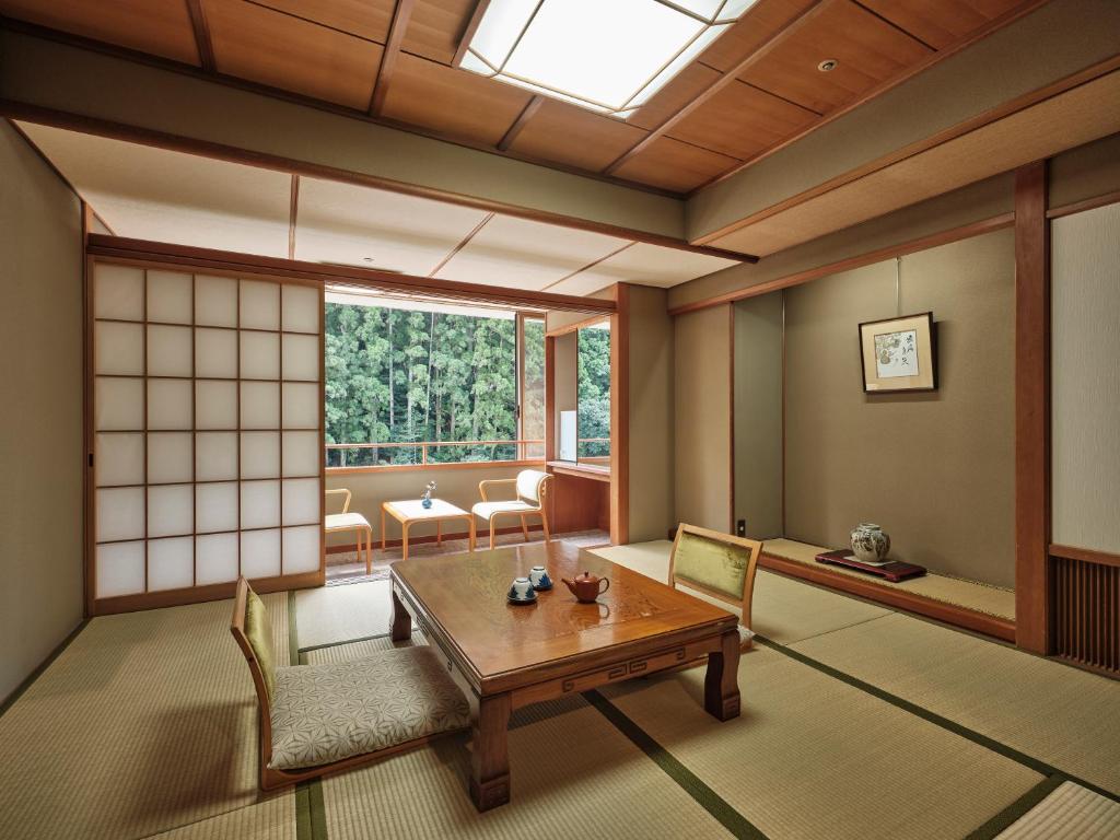 Sansuikan Kawayu Midoriya ryokan Wakayama Hongu 1