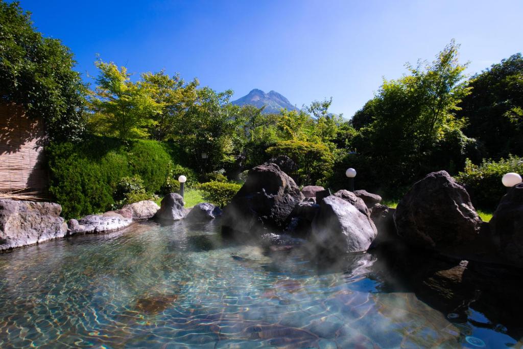 Yufuin Sansuikan ryokan Oita Yufu