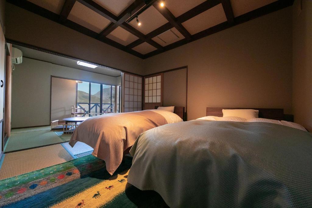 Yufuin Tsubaki ryokan Oita Yufu 1